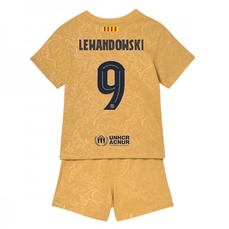 Camiseta de fútbol FC Barcelona Lewandowski 9 Niño 2ª equipación 2022/23 Camiseta de fútbol FC Barcelona Lewandowski 9 Niño 2ª equipación 2022/23